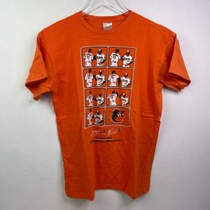 Baltimore Orioles Machado Schoop Baseball Player Design Series T-shirt — Medium